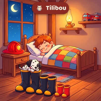 Tilibou · Die Feuerwache schläft ein (Nino le Pompier)