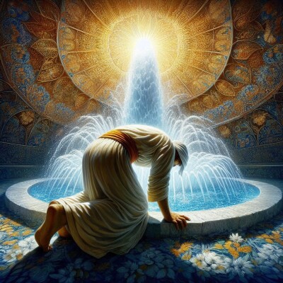 Eveille la lumière du discernement à la source du maître - Archange Ouriel Psaume 33 cover