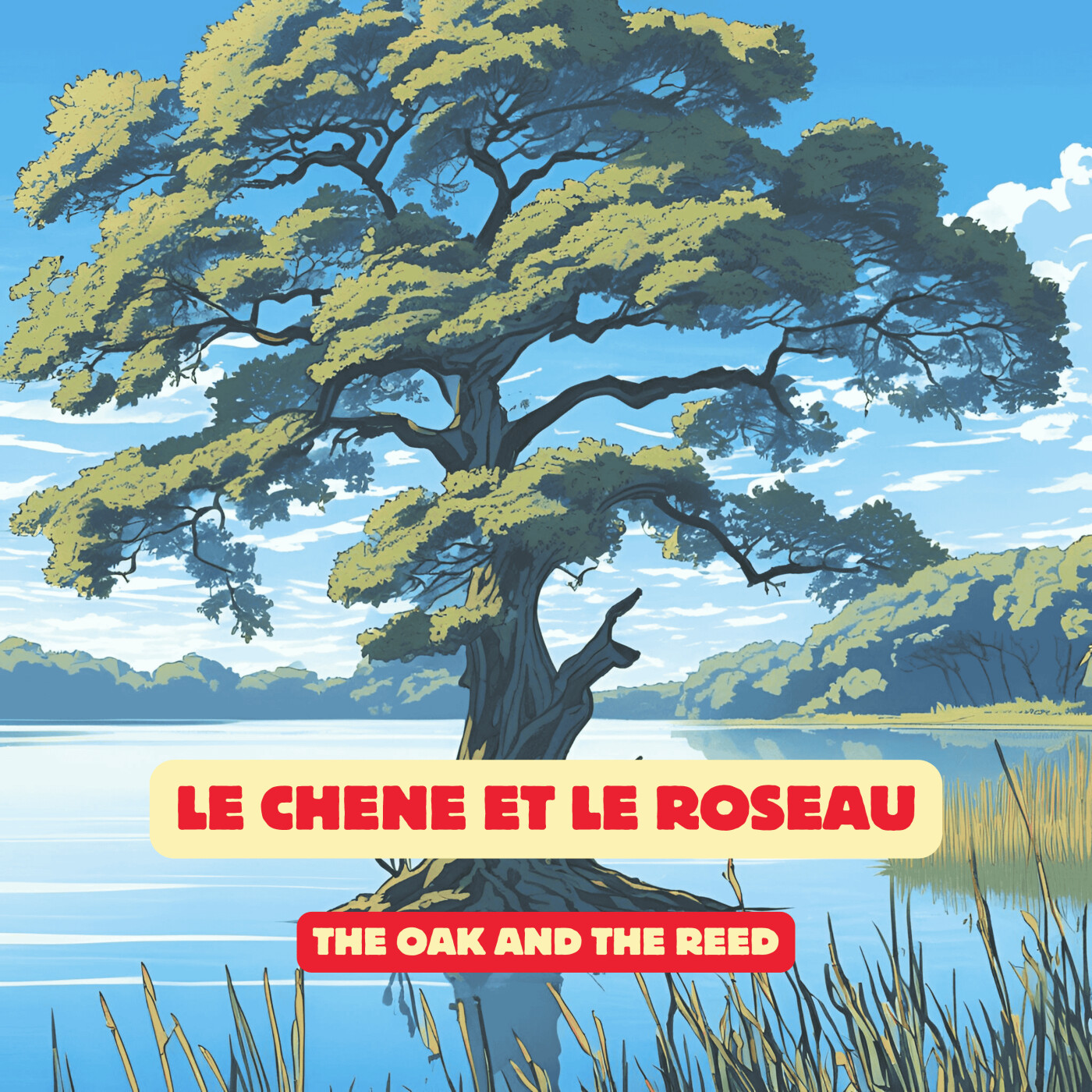 Fable de la Fontaine expliquée - Le chêne et le roseau