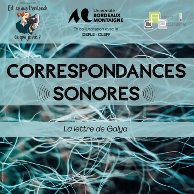 Correspondances sonores. La lettre de Galya cover