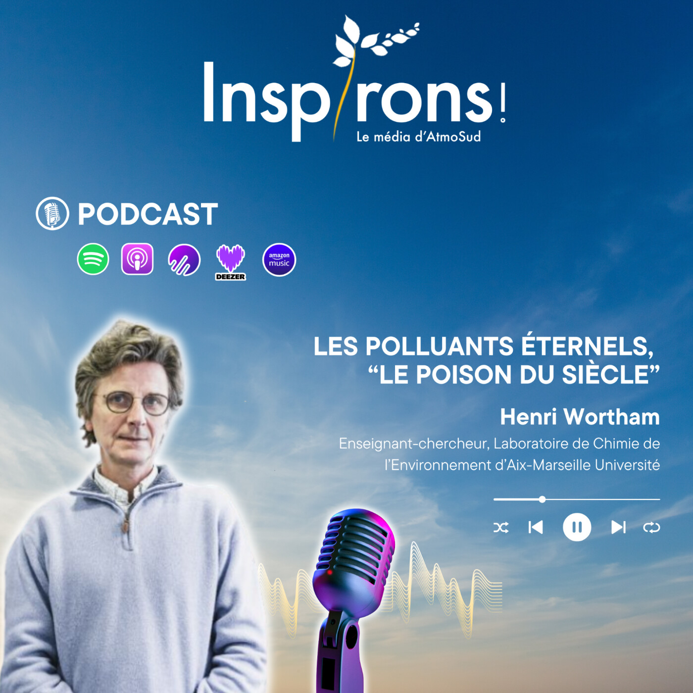 Inspirons ! le podcast Air-Climat-Energie d\'AtmoSud au service du Vivant