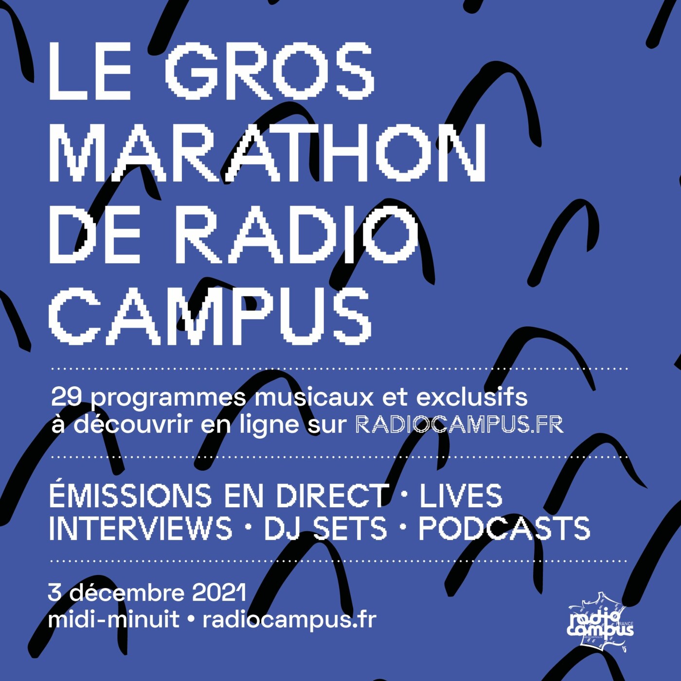 Glitch émission spéciale Radio Pulsar Poitiers | Le Gros Marathon