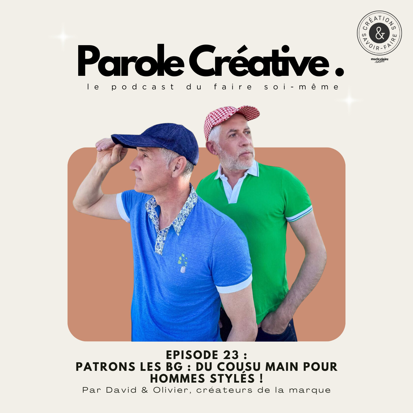 #23 Patrons les BG : du cousu main pour hommes stylés ! episode artwork