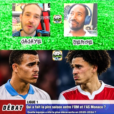 Debat Ligue 1 - Qui a fait la pire saison entre l'OM et l'AS Monaco❓🤔 cover