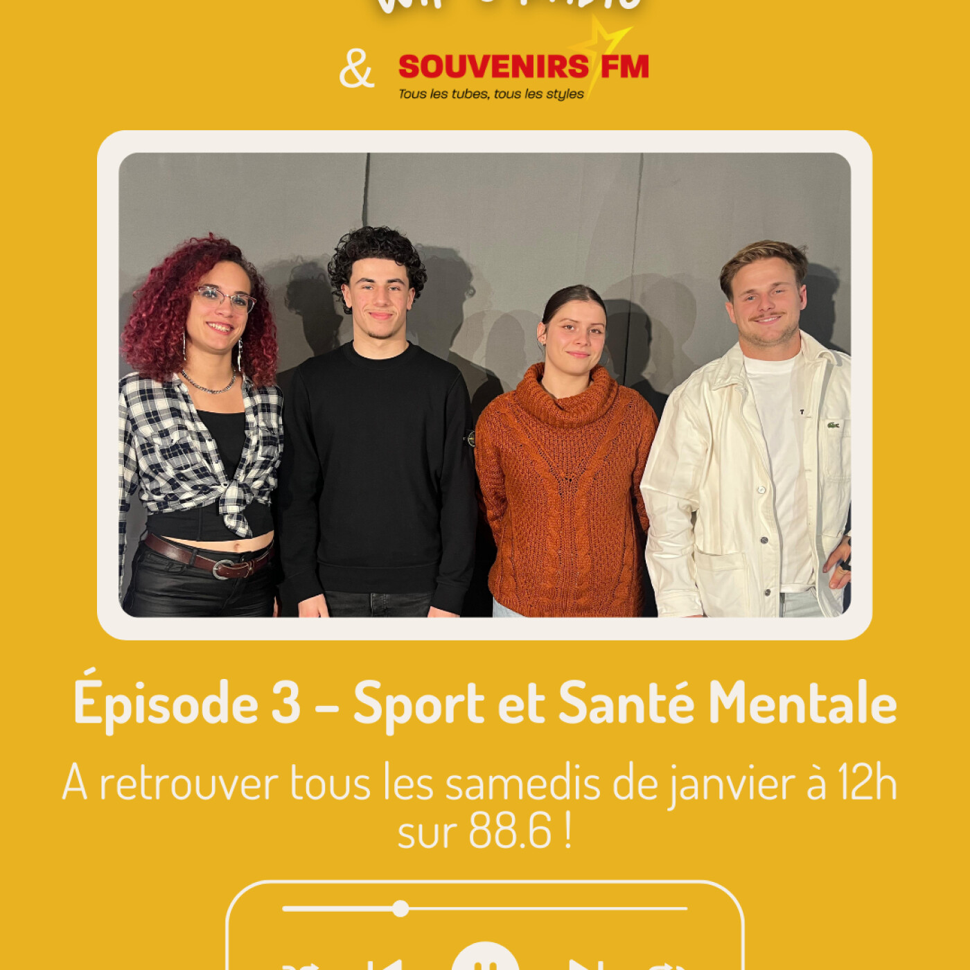 Épisode 3 - Sport et Santé Mentale episode artwork