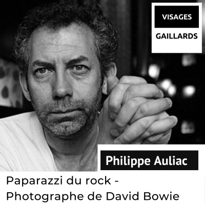 Philippe Auliac - Paparazzi du rock - Photographe de David Bowie cover
