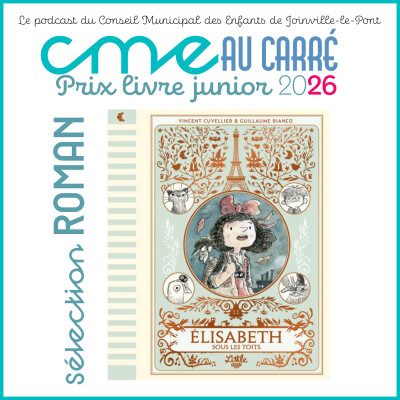 CME au carré - Des enfants et des livres 2026 - On nous parle du livre "Elisabeth sous les toits" cover