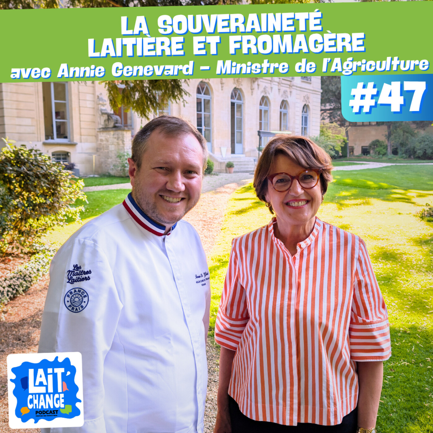 Souveraineté alimentaire, lait cru et avenir de la filière laitière française, avec Annie Genevard, Ministre de l'Agriculture (#47)