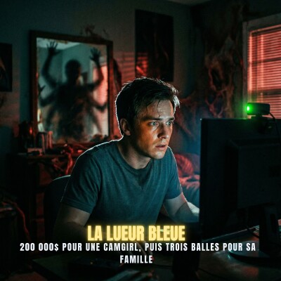HISTOIRE — LA LUEUR BLEUE : 200 000$ pour une camgirl, puis trois balles pour sa famille | Podcast Horreur cover