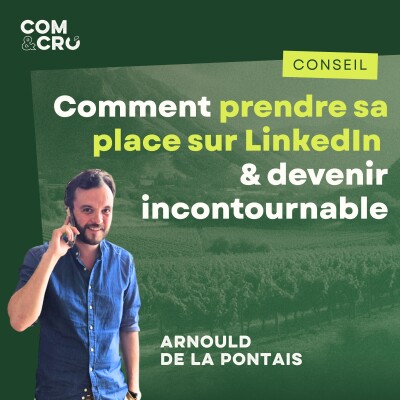 Comment prendre sa place sur LinkedIn et devenir incontournable : les conseils d'Arnould de la Pontais, plume LinkedIn cover