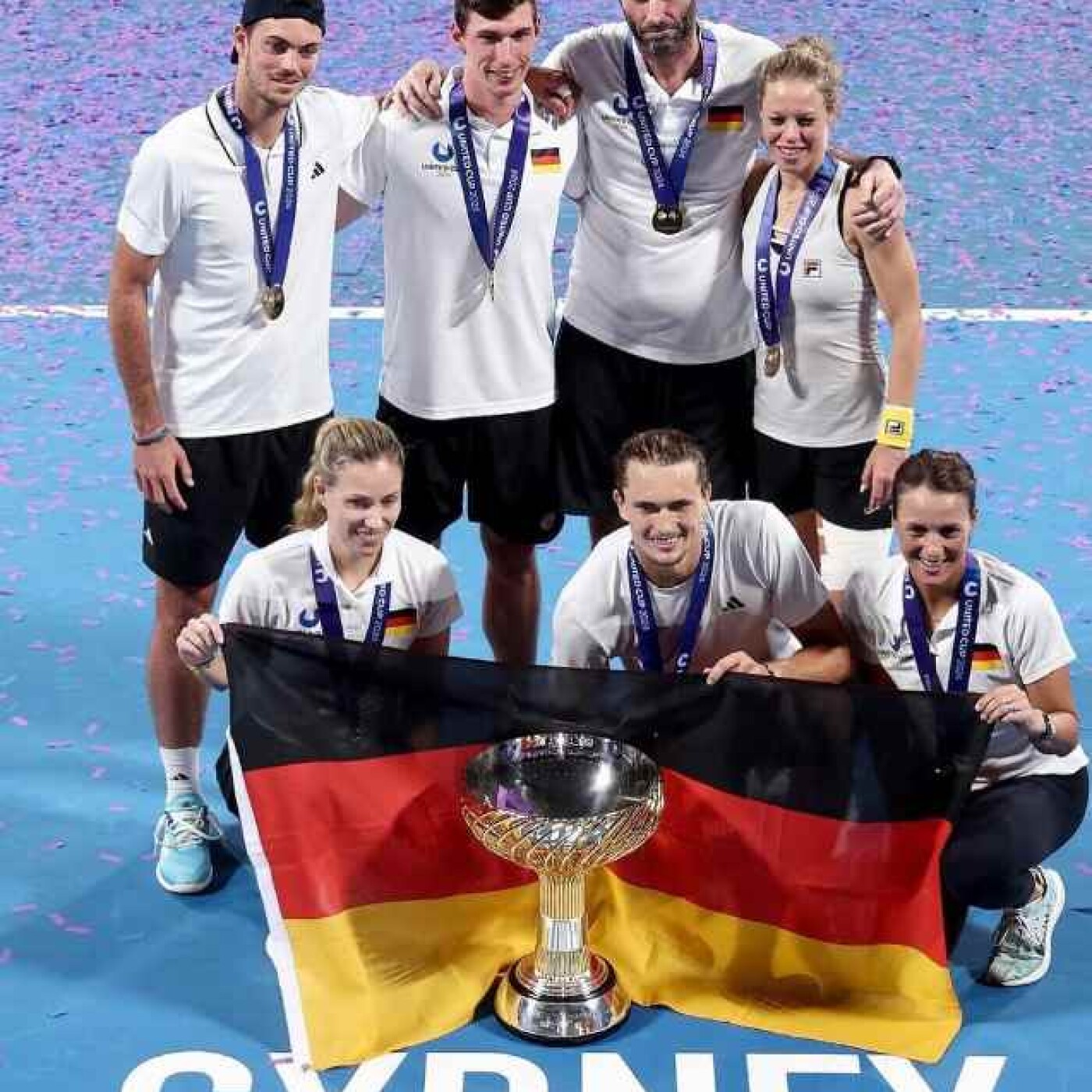 Les Allemands s'offrent la United Cup, Dimitrov 6 ans plus tard, Rybakina impériale: le débrief de cette première semaine
