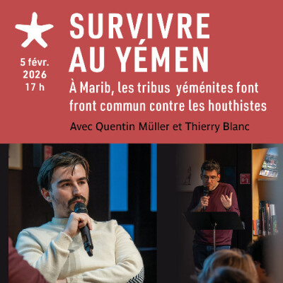 Les rendez-vous au salon de lecture - "Survivre au Yemen" avec Quentin Müller et Thierry Blanc cover