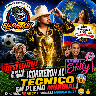 🚨⚽ ¡Corrieron al técnico en pleno Mundial! 😱🇪🇨 Amor, fútbol y locuras mundialistas 😂🔥 cover