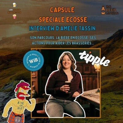 Capsule à Édimbourg avec Amélie Tassin (Tipple Marketing / Women in Beer) cover
