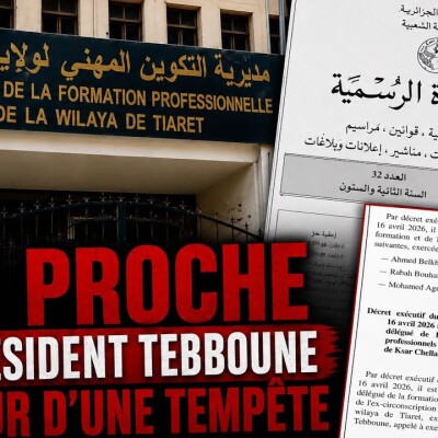 "Je suis un Tebboune" : Révélations sur un scandale d’abus de pouvoir et d’intimidations à Tiaret cover
