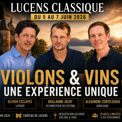 Ils ont créé une dégustation de vin… inspirée par des violons cover