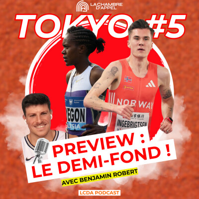 TOKYO – Épisode 5 : preview du demi-fond ! (avec Benjamin ROBERT) cover