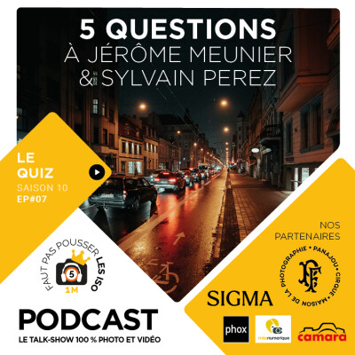 LE QUIZ - S1007 - 5 QUESTIONS À JÉRÔME MEUNIER & SYLVAIN PÉREZ cover