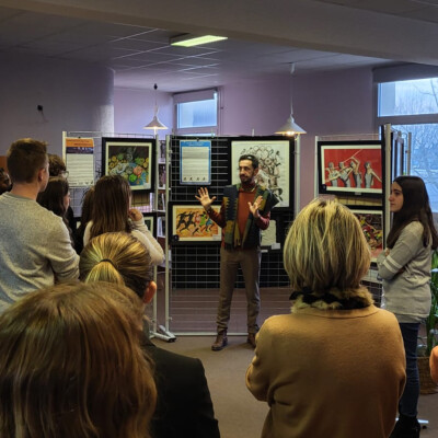 L'INFO DU JOUR - L'expo IMAJ sur les JO dans les collèges et lycées cover