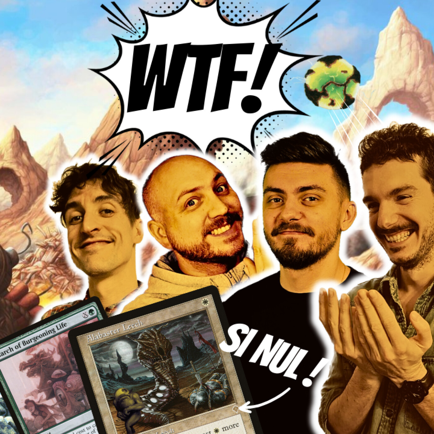 [Magic WTF] PL, Bandit, Quentin et Alvar évoquent les cartes les plus NULLES de Magic !