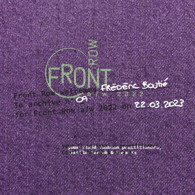 Archive n°09 : Patrimoine de Mode avec Frédéric Boutié cover