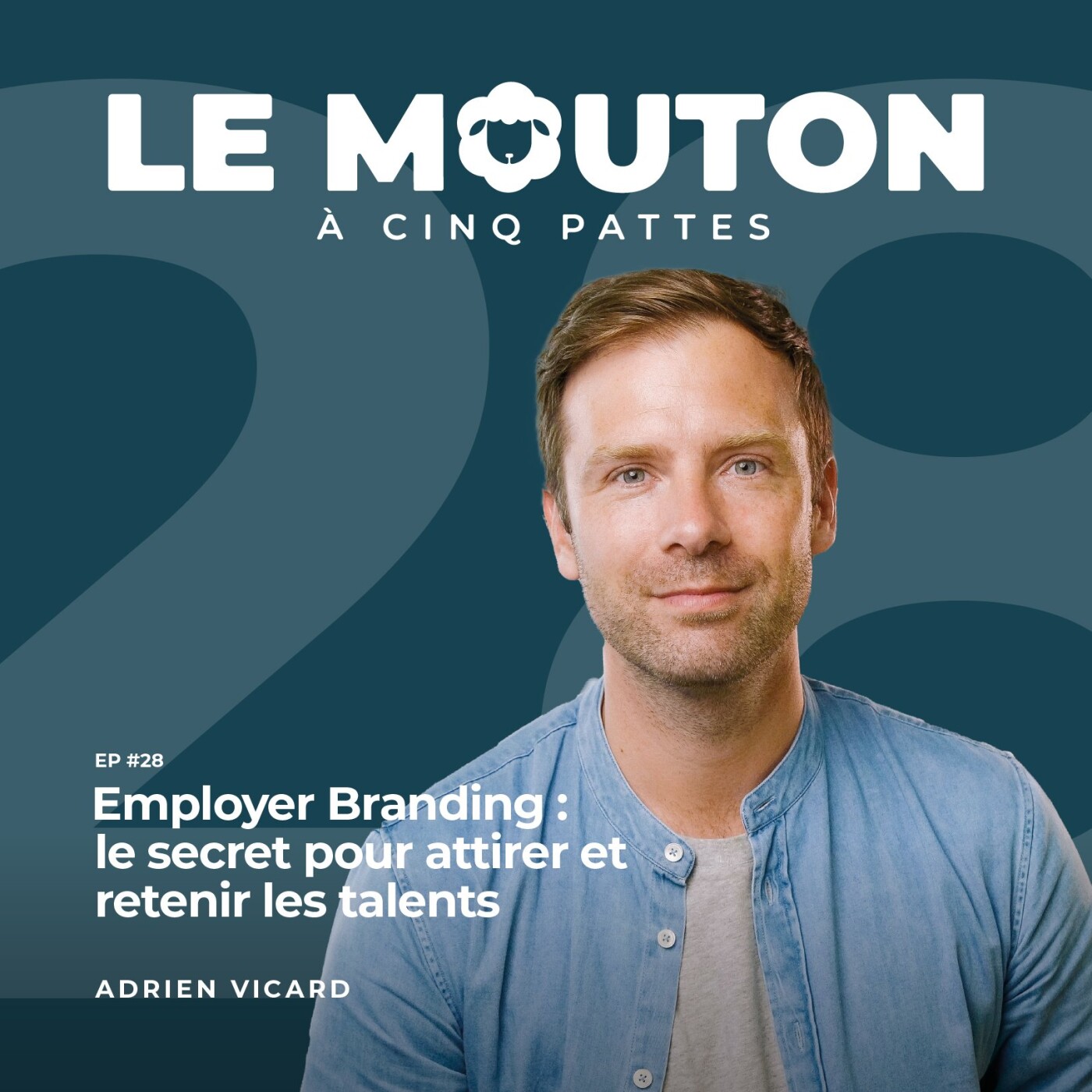 #EP28 - Employer Branding : le secret pour attirer et retenir les talents — Avec Adrien Vicard