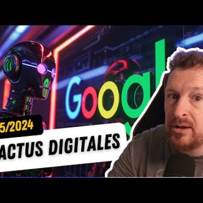 Google IA veut dominer ! Le SEO est mort ? Claude IA arrive. Les robots chinois déboulent ! Pfiou !! cover