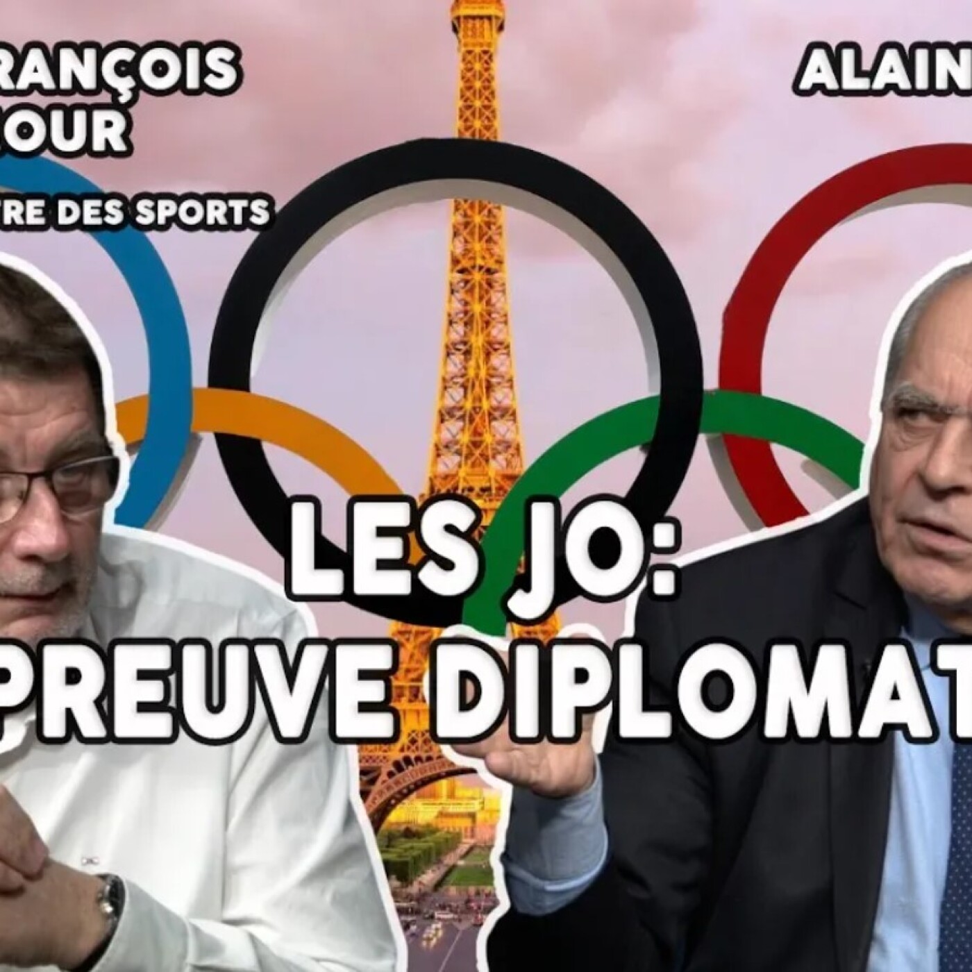 Les JO : OTAGES  de la DIPLOMATIE?  Alain Juillet et Claude Medori reçoivent Jean-François LAMOUR episode artwork