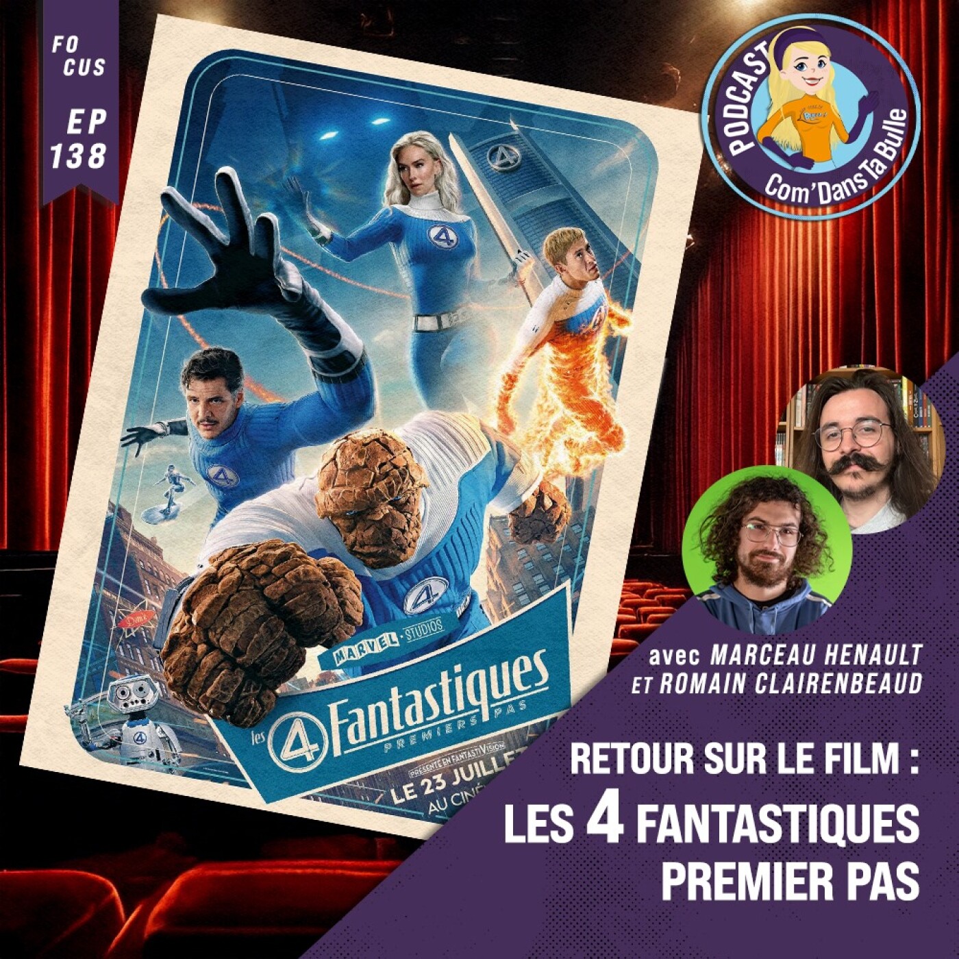 CDTB : Review du film Fantastic Four Premiers Pas episode artwork