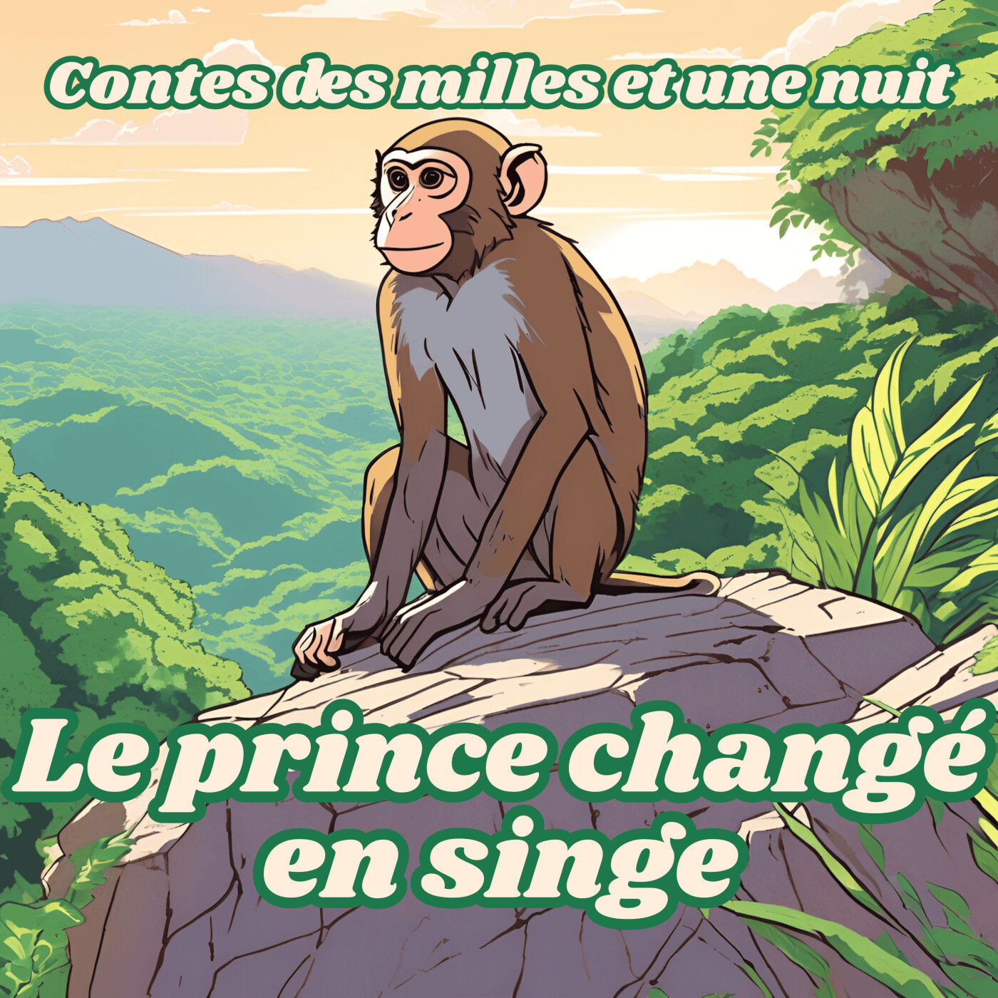 Contes des milles et une nuit - Le prince changé en singe