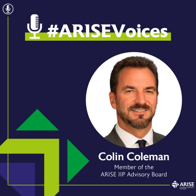 Championing African industrialisation | Colin Coleman - ARISE Voices - Ep. 3 cover