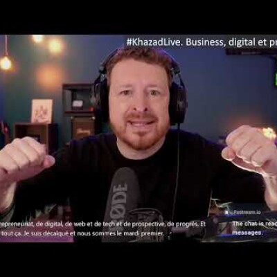 Influenceuse virtuelle, Photoshop Firefly, Astuces MidJourney [KhazadLive 1/08] cover