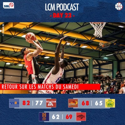 SBL - Day 23 - Nyon vs Boncourt, Neuchtel vs Swiss Central & Genève vs Monthey cover