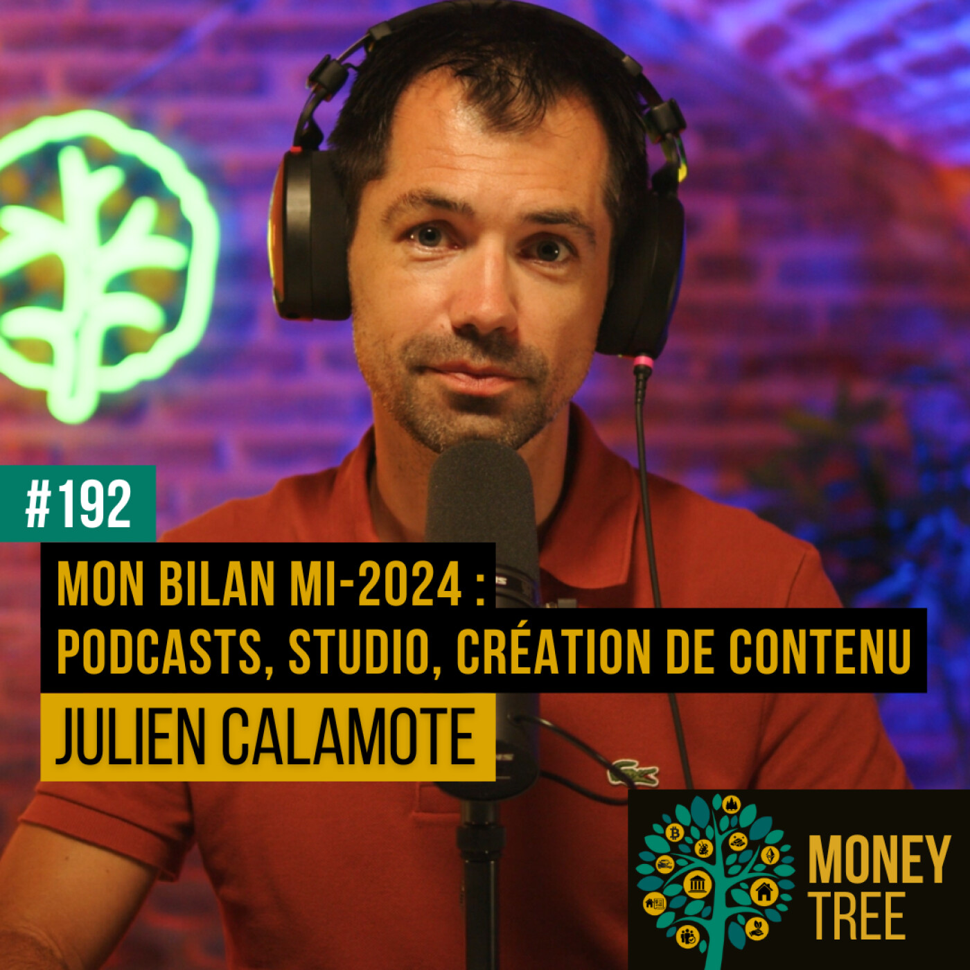 #192 - Mon bilan mi-2024 : podcasts, studio, création de contenu [CAPS]