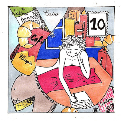 Lettre 10 - La fin des vacances cover