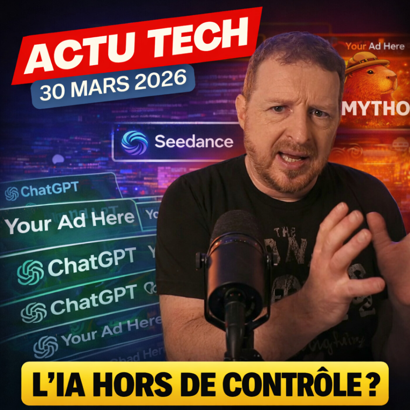 Seedance, Mythos, et la pub: l'IA hors de contrôle ? episode artwork