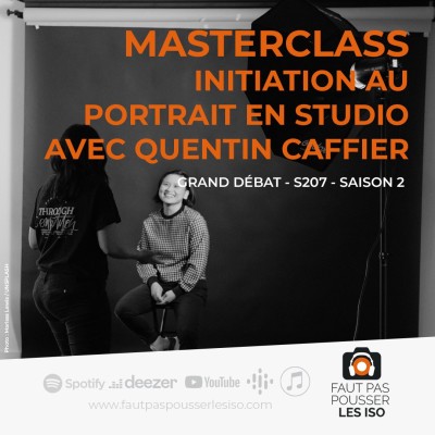 MASTERCLASS - S207 - Initiation au portrait en studio avec Quentin Caffier cover