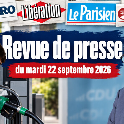 Revue de presse du 22 septembre cover