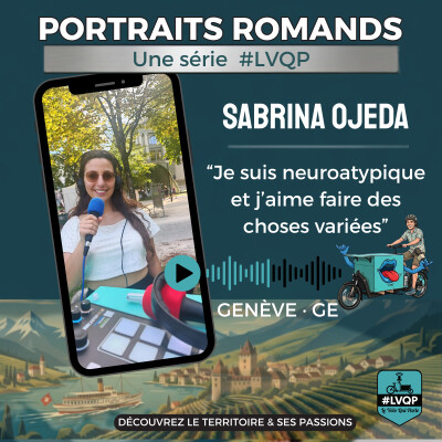 Portraits Romands #03 - Sabrina Ojeda - GE cover