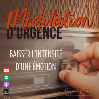 Méditation d'Urgence : Baisser l'intensité d'une émotion cover