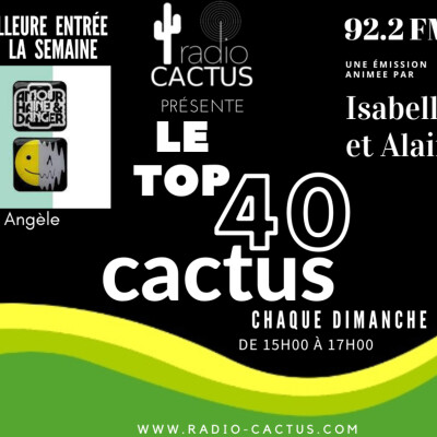 Top 40 Cactus du 15 janvier 2023 cover