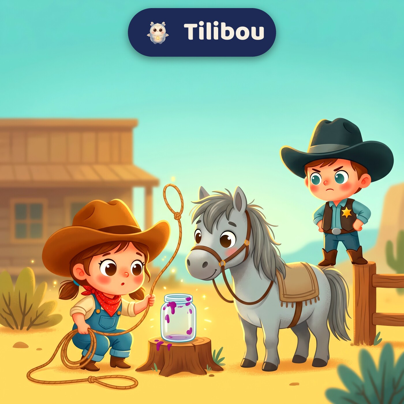 Cassie · The Case of the Missing Jam · detective story for preschoolers · cowgirl adventure · story to fall asleep