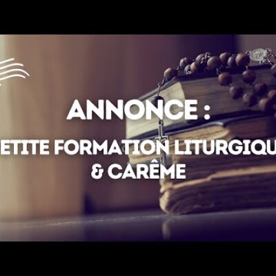 Annonce : Formation Liturgique et Carême cover