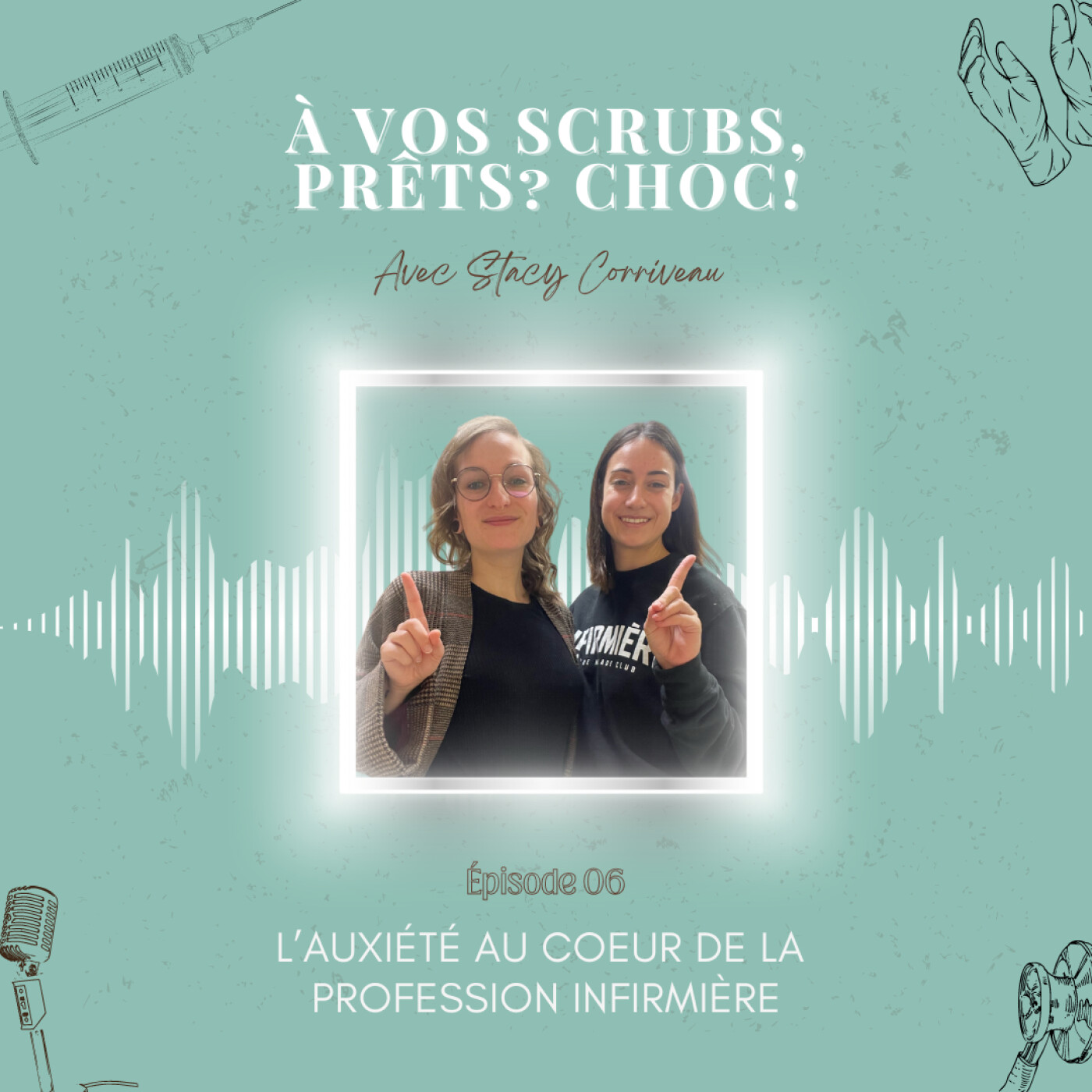 À vos scrubs, prêts? CHOC!