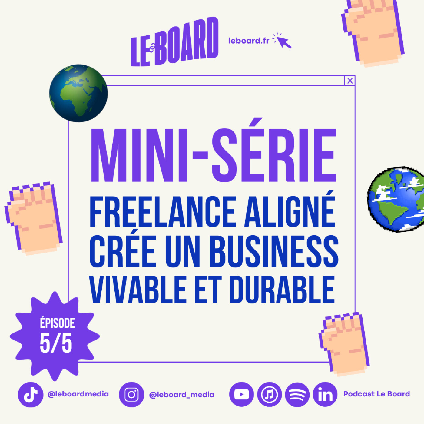 5/5 🌍- Freelancing durable : stop à la course au chiffre, crée un business aligné et résilient en indépendant