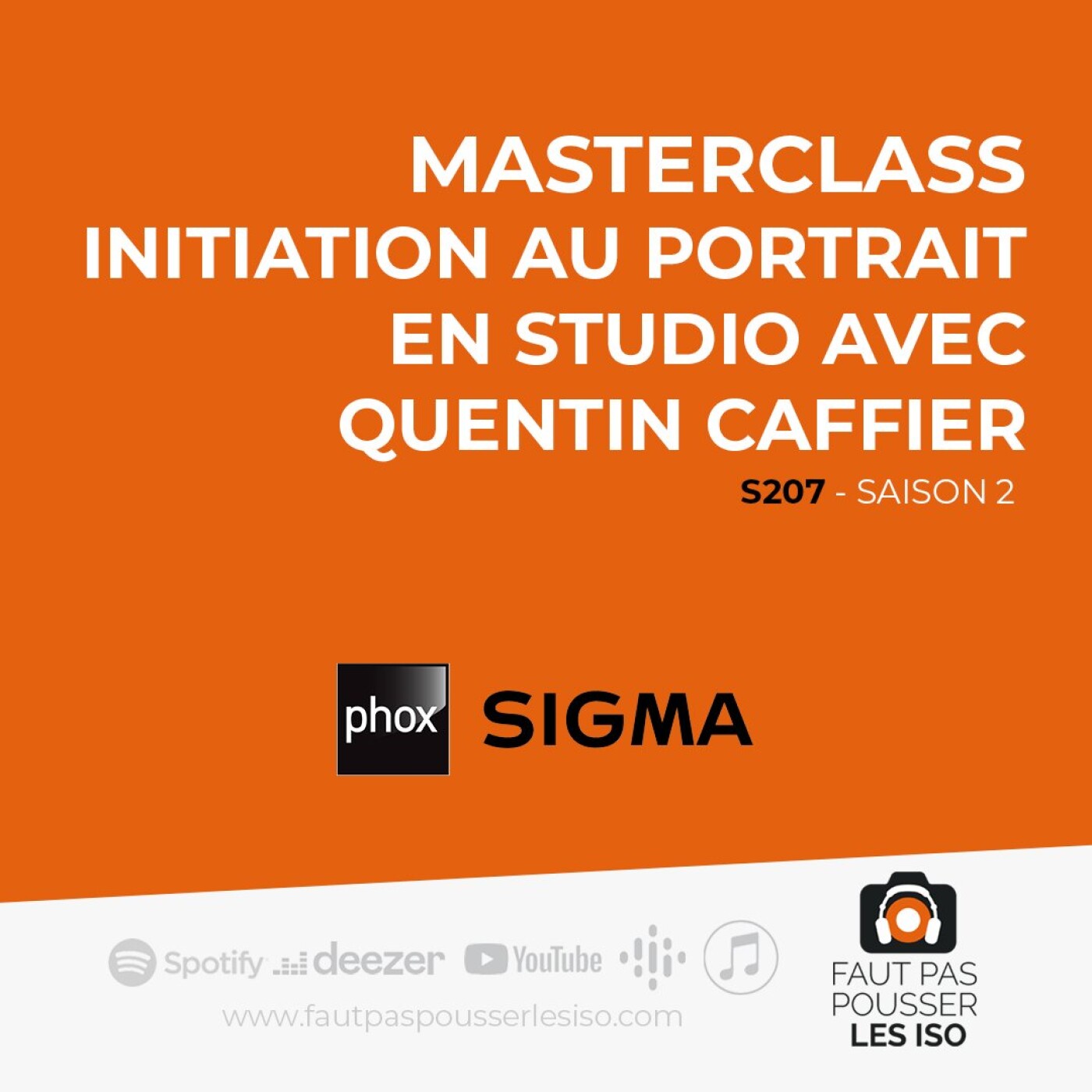 S207 - Masterclass : initiation au portrait en studio avec Quentin Caffier