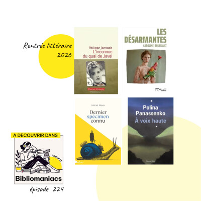 Épisode 224 Quatre conseils lecture de cette rentrée littéraire cover