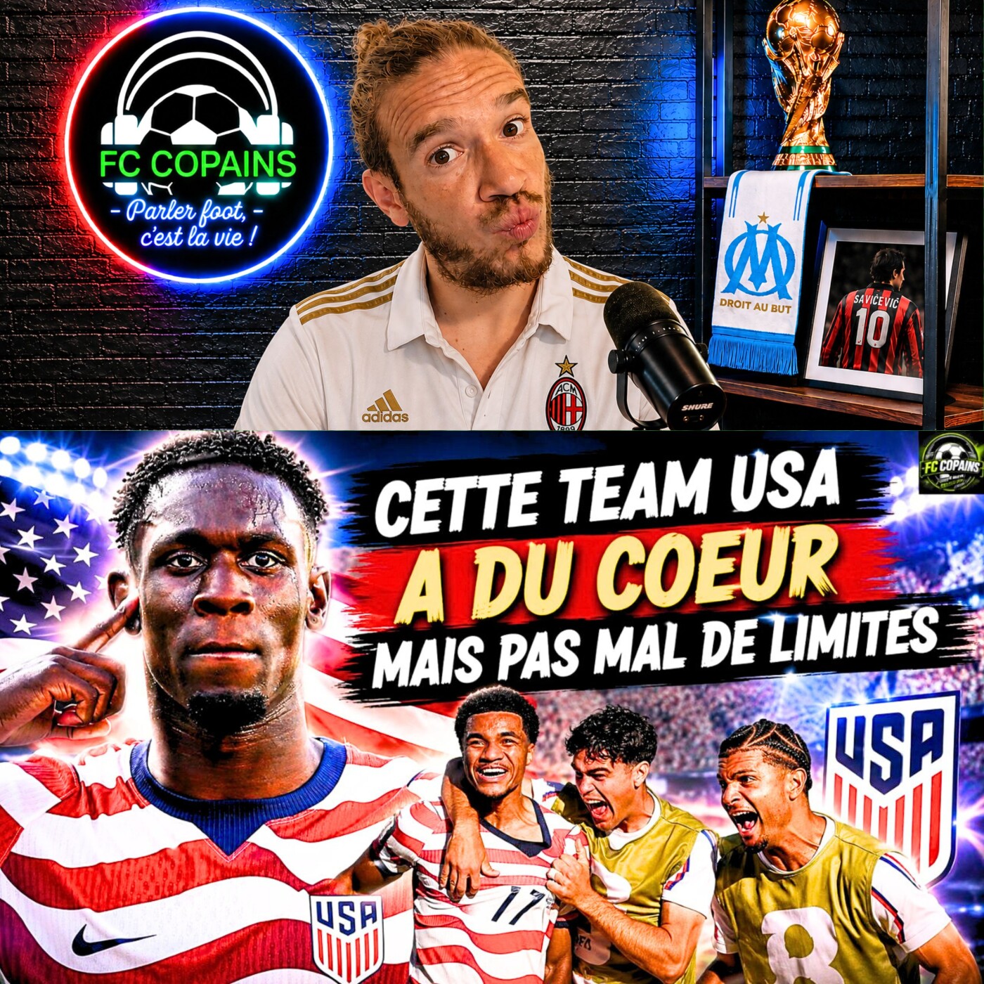Débat Coupe du Monde 2026 - USA vs Bosnie le debrief - Cette team USA a du coeur mais pas mal de limites episode artwork