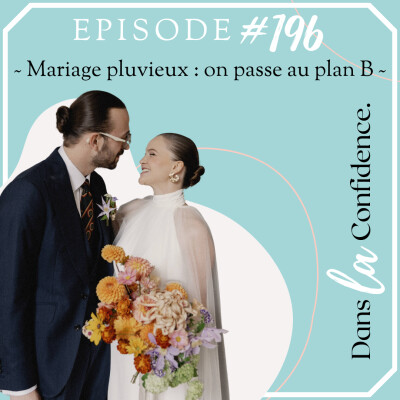 Mariage pluvieux : on passe au plan B cover