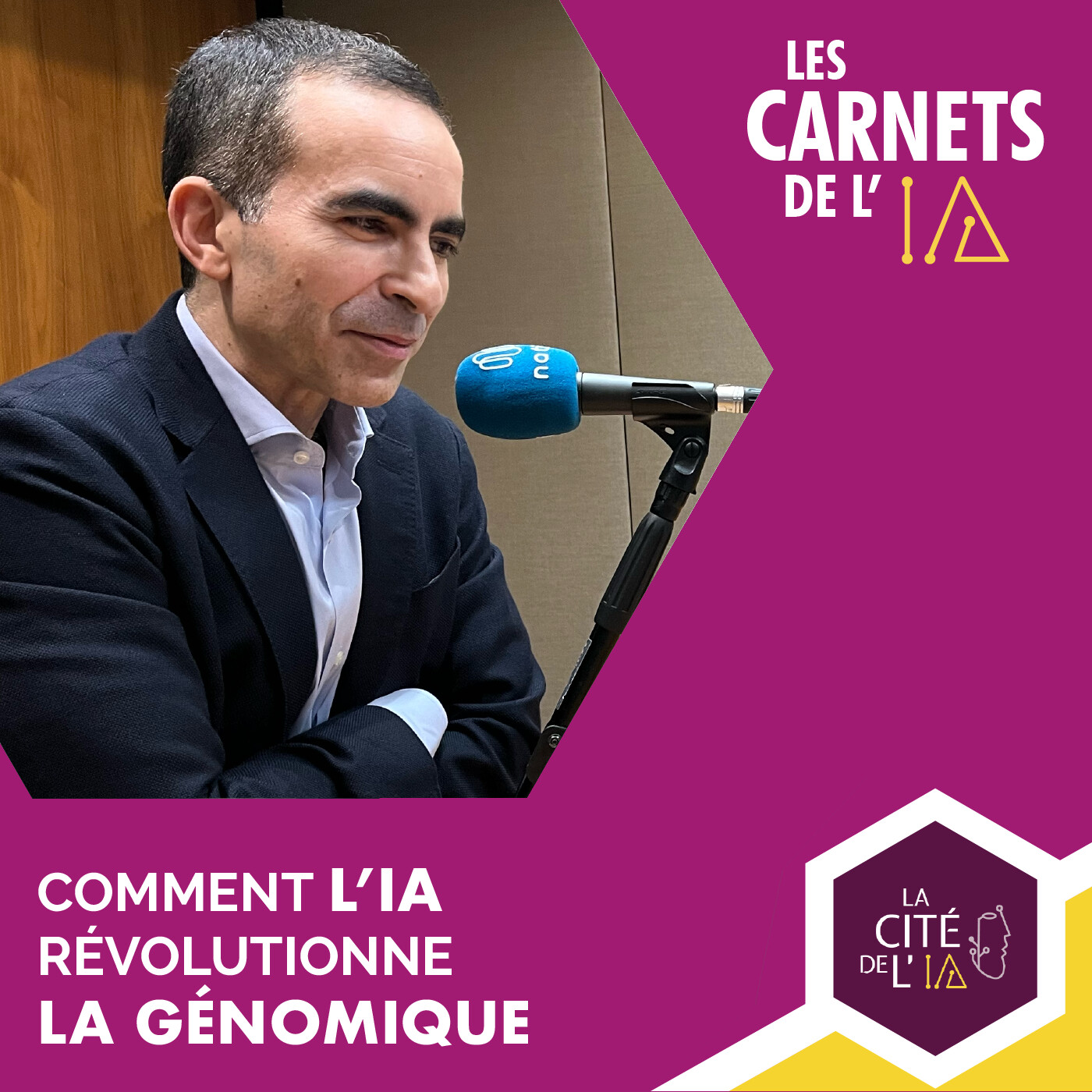 #32 - Karim Beguir - Comment l'IA révolutionne la génomique